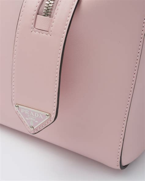 Alabaster Pink Small Leather Prada Supernova Handbag 